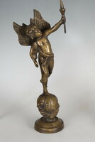 Angel statue (bronze and copper alloy)