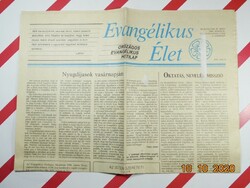 Old retro newspaper - evangelical life - June 24, 1990. Birthday gift