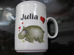 Hippopotamus mug July