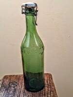 Buckle bottle with mineral water