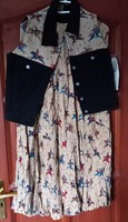 Cowgirl elasticated skirt denim vest sleeves