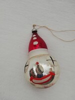 Clown head, very old, very rare glass Christmas tree ornament 106