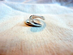 Modernista ezüst gyűrű