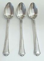 3 Christofle coffee spoons