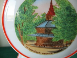 Drasche parádfürdői emlék , Csevice forrás porcelán kulacs