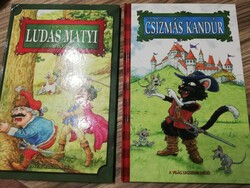 Ludas Matyi and Boots Kandúr 2 story books