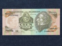 Uruguay 100 Új pezó bankjegy 1987 (id73786)