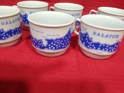 Balaton Zsolnay mugs