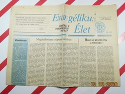 Old retro newspaper - evangelical life - March 11, 1990 - Birthday present