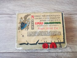 Emke paper box by József Rigler