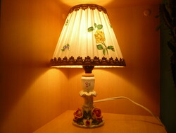 Herend small lamp. Rosy.