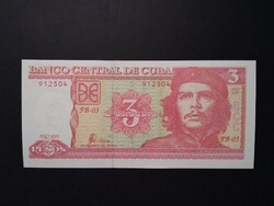 Kuba 3 Pesos 2005 Unc