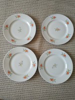 Zsolnay yellow porcelain small plate, small plate set