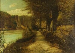 1M489 P. Monet jelzéssel : Vízparti sétány