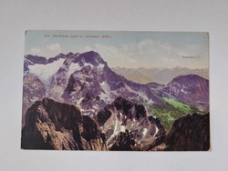 Old postcard 1909 photo postcard landscape mountains