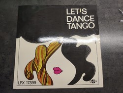 Let's Dance Tango 1969 Mono LP, Bakelit