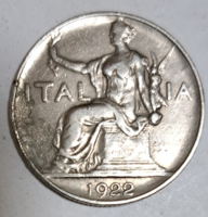 1922. Italy 1 lira (c3)