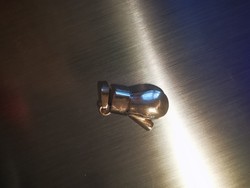 14 k sárga arany bokszkesztyű medál 3,56 gr