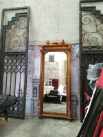 Restored standing mirror