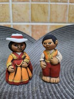 Pair of Peruvian ceramics by Lucuma designs
