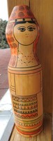 Matryoshka doll wooden drink holder