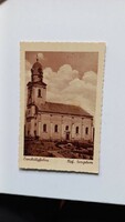 Régi Weinstock képeslap: Érmihályfalva (Erdély), ref. templom