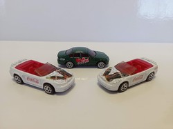 Coca-cola matchbox with small cars