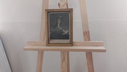 (FBL4) A. Hanisch, Die Morgenländerin 23x17 cm kerettel (metszet?)