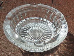 Crystal centerpiece - ashtray - crystal ashtray