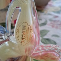 Gyönyörű Muránói üveg gyertyatartó