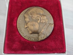 Lomonosov University cccp bronze alloy commemorative medal in its original box