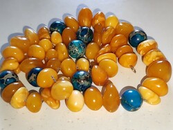 On sale! Beautiful butter amber necklaces 925