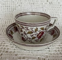 Sarreguemines oriental faience cup set