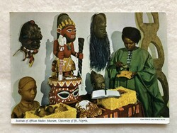 Old Africa Museum - Nigerian national costume postcard - Nigeria -3.