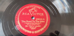 SIR HARRY LAUDER  SELLAK LEMEZ   RPM  78 - AS