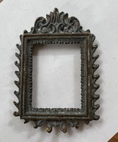 Antik bronz képkeret