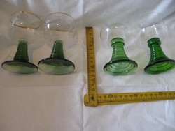 2-2 grape pattern römer glasses