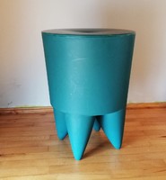Philippe starck 'bubu' seat xo 1980's in rare turquoise color