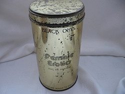 Retro perfume metal box black onix female erotics