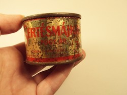 Retro canned food can - pork liver cream Szeged cannery 1970s-80s