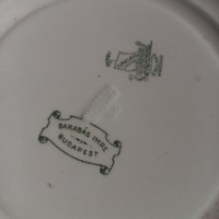 Antik szecessziós tányér