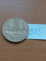 French 10 French francs 1977 map 912