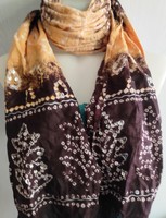 100% Cotton Indian shawl with sequins