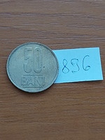 ROMÁNIA 50 BANI 2006  Copper-Nickel-Zinc 896
