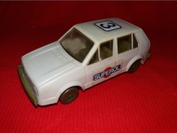 Régi trafikáru nagyon ritka POLGAL LENGYEL VW GOLF I. játék autó kiváló állapot képek szerint