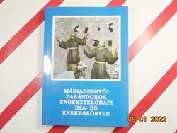 Day of Atonement prayer and songbook of Máriabesnyő pilgrims
