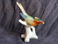 Volkstedt német porcelán madár figura (csőre picit sérült)