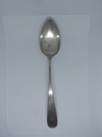 13 Latos, antique silver serving spoon, Vienna, 1839