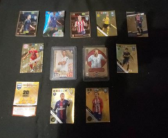 Soccer player card mix limited edition (12 pieces)