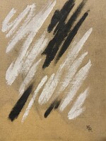 Ismeretlen festő MM monogrammal: Absztrakt